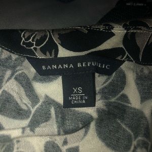 Dress banana republic flowers